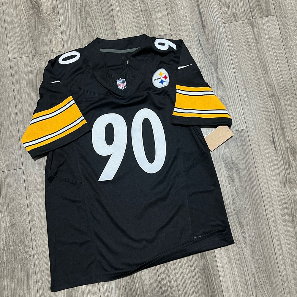MENS TJ WATT PITTSBURGH STEELERS JERSEY L
